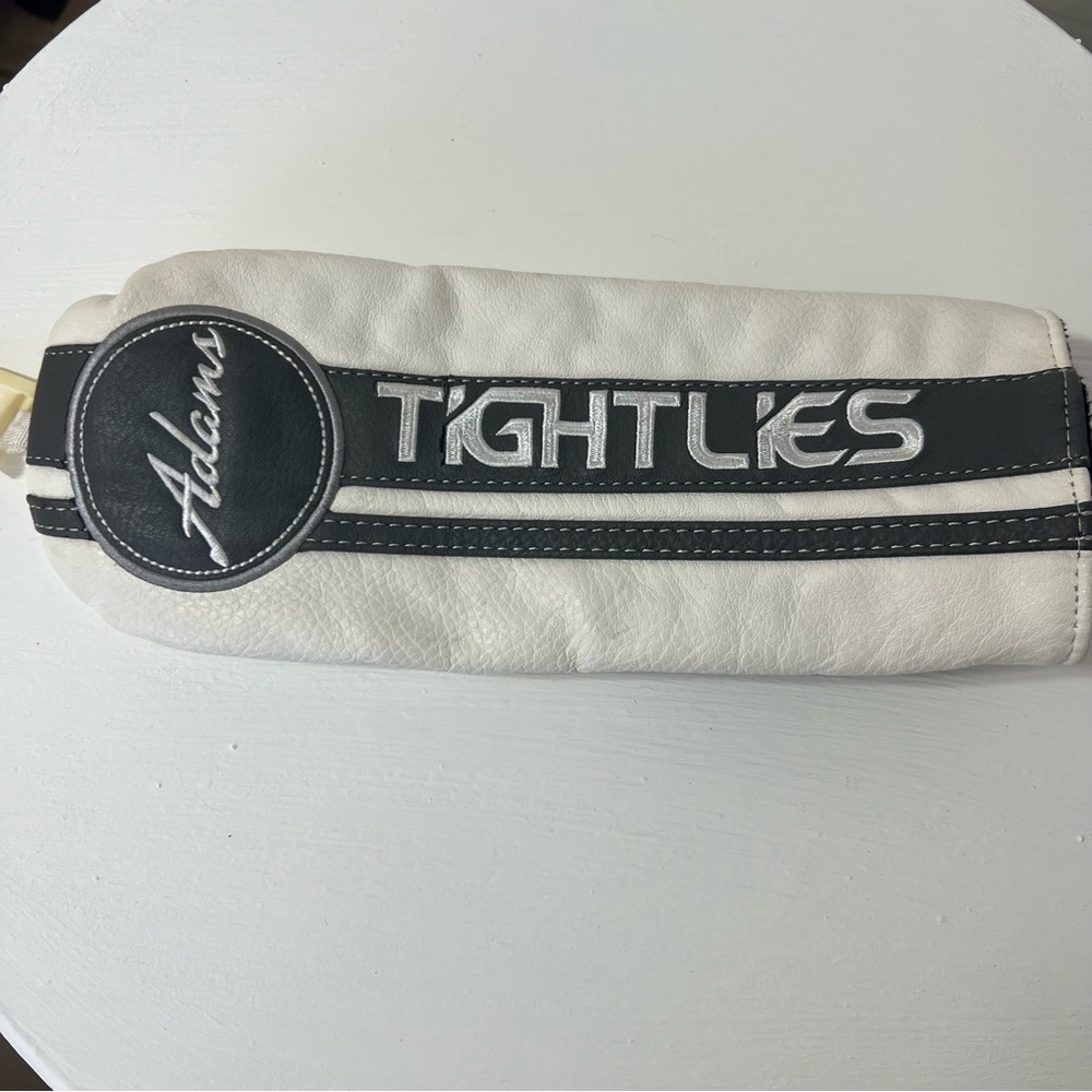 Adams Tight Lies Gray White Fairway Wood Golf Club Headcover